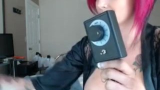 INFJ girl machine dildo orgasm